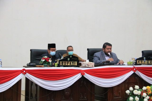Propemperda Tahun 2021 Disepakati, DPRD Rohul Tetapkan 10 Usulan Ranperda
