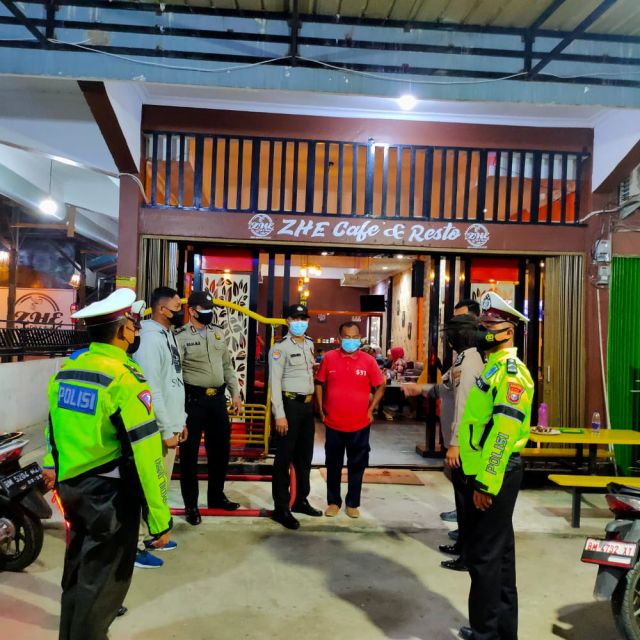 Giat Operasi Yustisi Di Kab.Rohul, 30 Orang Diberikan Sanksi Teguran Lisan Karena Tidak Menggunakan Masker