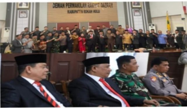 DPRD Rohul Tetapkan Anton-Syafaruddin Poti Sebagai Bupati-Wakil Bupati Terpilih 2025-2030