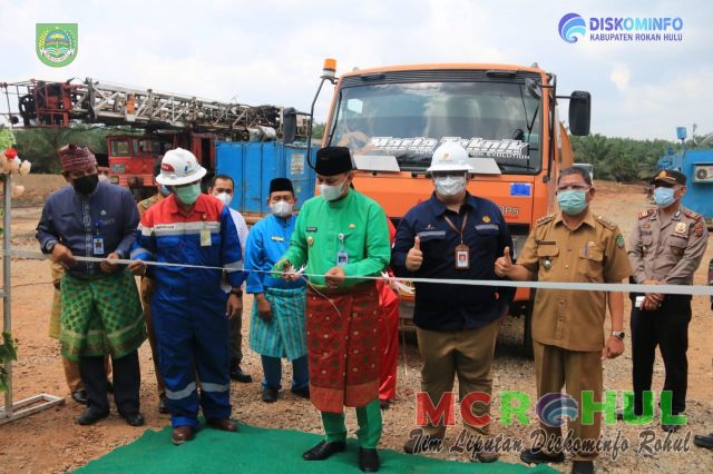 Wabup Buka Sumur Eksplorasi Kota Lama 70-80 Barrel/Hari, SKK Migas: Rohul Punya Potensi Lain