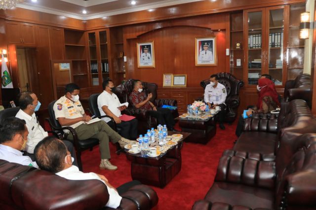 Kunker BNN Kota Pekanbaru Ke Rokan Hulu, Kedepan Kab.Rohul Akan Ciptakan Kampung Bersinar