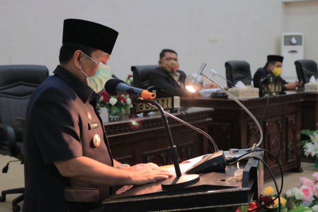 Sebagai Bentuk Kepatuhan Aturan, Cuti 71 Hari, H. Sukiman Sudah Tinggalkan Fasilitas Dinas