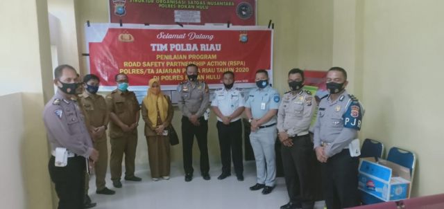Direktorat Lantas Polda Riau Lakukan Penilaian Lomba RSPA di Polres Rohul
