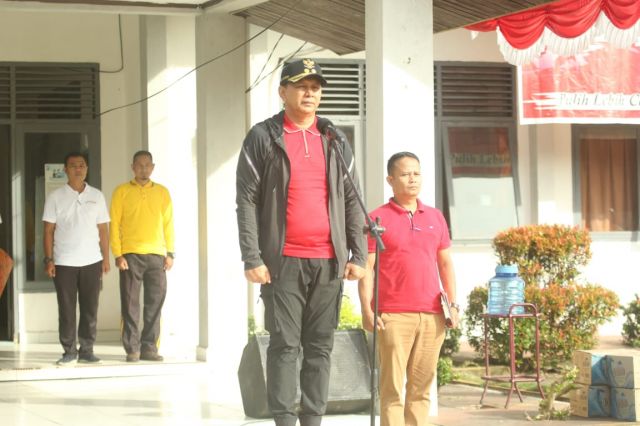 Pimpin Apel dan Senam Bersama, Wabup Tekankan ASN Harus Disiplin dan Utamakan Pelayanan Masyarakat