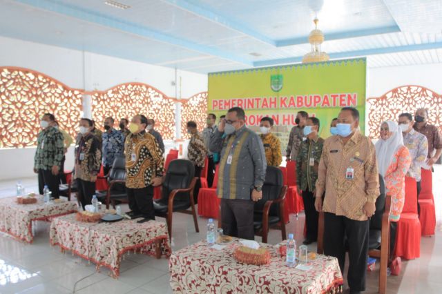 Peringatan Puncak Harkodia 2021, Bupati Sukiman Ingatkan ASN Dan Instansi Pemerintah Menjalankan Tata Kelola Pemerintahan Dengan Baik