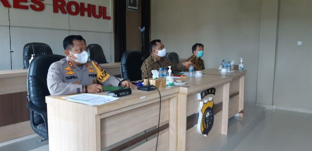 Ada Jaminan Kecelakaan Kerja Saat Bertugas, Kapolres Rohul Himbau Anggota Jadi Peserta BPJS Ketenagakerjaan