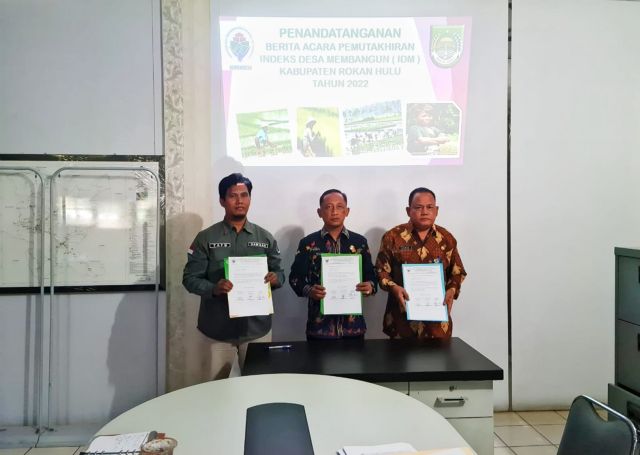 Pemutakhiran IDM Rohul, Pemkab Sebut Data IDM Penting sebagai Bahan Perencanaan dan Kebijakan