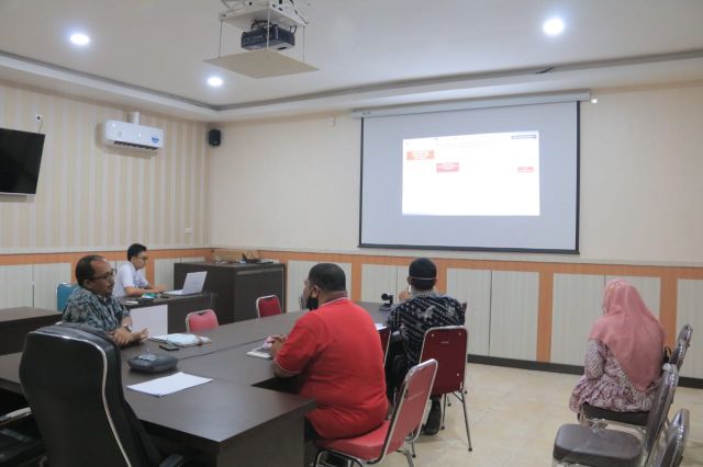 Pemkab Rohul Ikuti Konsultasi Publik RPP Penyelenggaraan Perizinan Berusaha di Daerah Secara Virtual