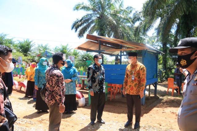 Lomba HKG PKK Tingkat Provinsi Riau Kategori HATINYA, Wabup Rohul : Dengan Kekompakan Kita Akan Bisa Juara