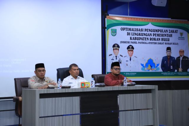 Optimalkan Pengumpulan Zakat Rokan Hulu Melalui BAZNAS, Pemda Rohul Akan Terapkan Payroll System Zakat