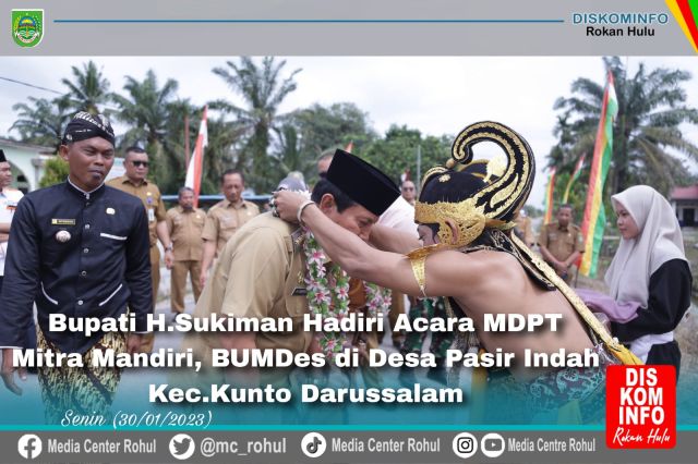 Hadiri MDPT Mitra Mandiri, Bupati H. Sukiman : BUMDes Roda Penggerak Ekonomi Desa