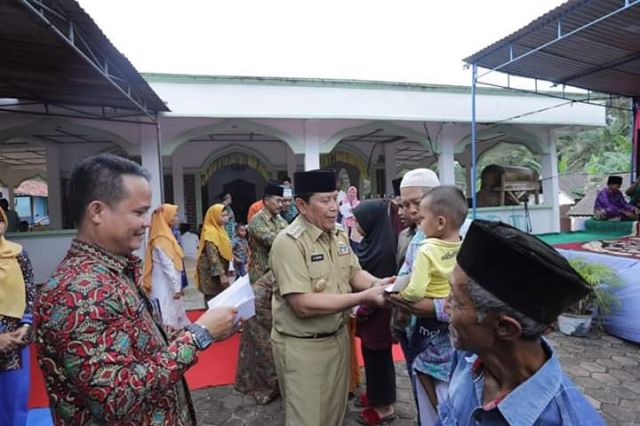 Hadiri Pengajian Akbar NU di Desa Bengkolan Salak, Kades Apresiasi Pemkab Telah Bangun Infrastruktur Jalan dan Jembatan