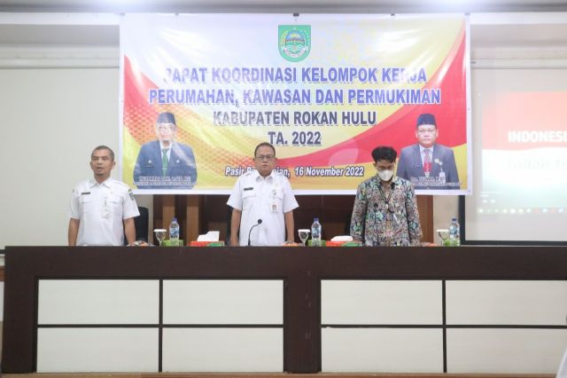 Bappeda Rokan Hulu Adakan Rakor Kelompok Kerja PK Tahun 2022