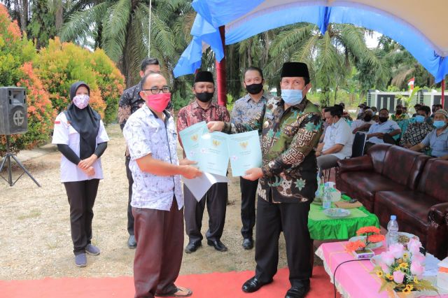 2 Tahun Terakhir Dikepemimpinan Bupati H. Sukiman, Kades Pasir Utama Sebut Pembangunan Infrastruktur Jalan dan Pendidikan Meningkat