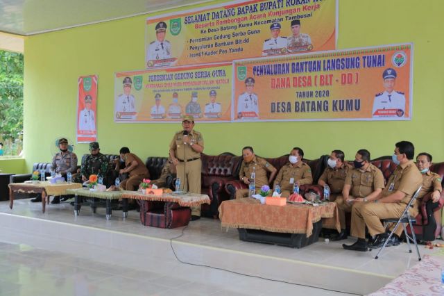 Bupati H. Sukiman Komit Perjuangkan Pemekaran Desa Persiapan di Rohul
