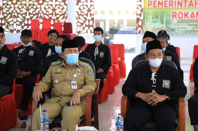 Silaturrahmi dengan Pengurus PSHT Riau, Bupati H. Sukiman Harap Eksistensi PSHT Sebagai Teladan Ditengah Masyarakat