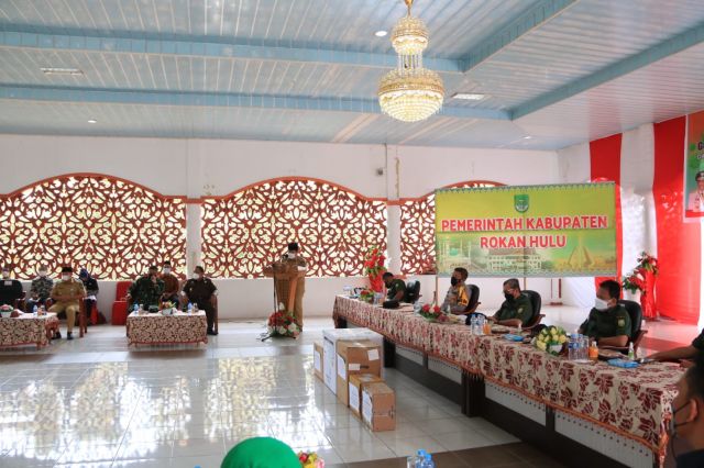 Gubernur Riau kunker ke Rohul, turunkan angka kematian, naikkan kesembuhan