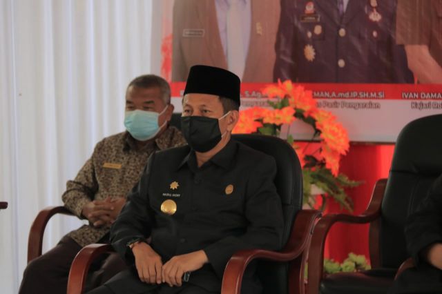 Peringatan Hari Kesaktian Pancasila 2020, Pjs Bupati Rohul: Mari Bersatu Dalam Menegakkan Keadilan dan Memberantas Pandemi Covid-19