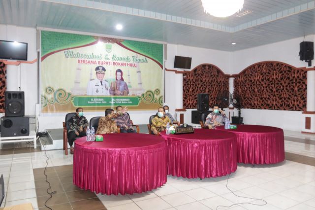 Pasca Vidcon Evaluasi Perkembangan Covid-19 Nasional, Bupati Adakan Rapat Antisipasi Covid Di Rokan Hulu