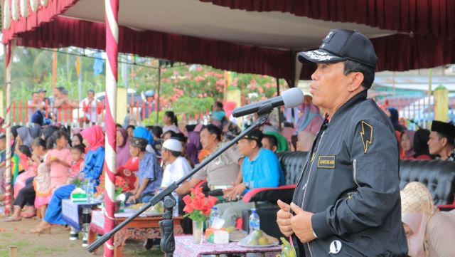 Bupati Rohul Tutup Secara Resmi Semi Open Tournamen Voly Ball Pemuda cup Desa Koto Tandun