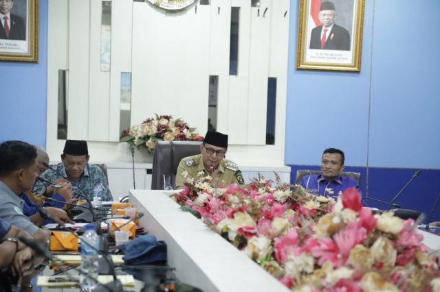 Pimpin Rakor Forum TJSP Rohul, Wabup Minta Perusahaan Selaraskan 8 Sasaran TJSP dengan Program Pembangunan Pemkab