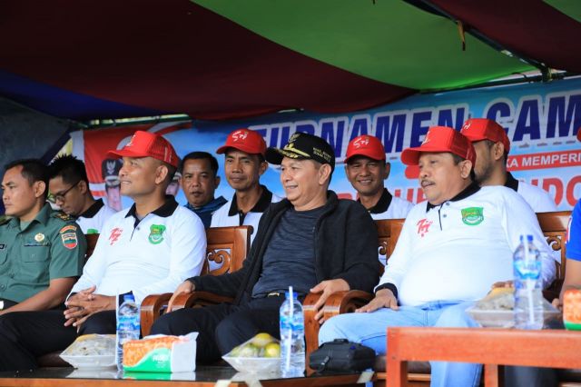 Turnament Camat Cup 2022 Resmi di Buka Wabup Rohul H.Indra Gunawan