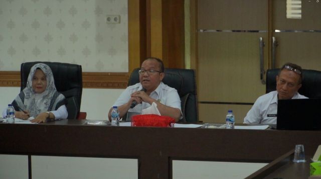 Wakili Sekda Rohul, Sekretaris Bappeda Febri Ferika,SP buka Sosialisasi Persiapan IID dan IGA Rohul Tahun 2023