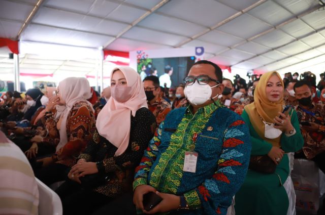 Dihadiri Presiden RI, Sekda Rohul Ikuti Puncak Peringatan Harganas Ke 29 di Kota Medan