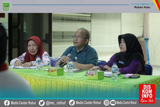 Rapat Pra Penilaian Kinerja Kabupaten Rokan Hulu Dalam Pelaksanaan 8 delapan Aksi Konvergensi Penurunan Stunting Tahun 2023