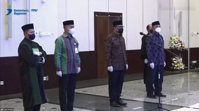Bupati Rohul H. Sukiman Ucapkan Selamat kepada Erwin Dimas Dilantik Sebagai Staf Ahli PPN/Bappenas RI
