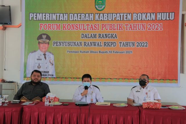 Penyusunan RKPD Rohul 2022, Pemkab Kembangkan IKM dan PSR untuk Kesejahteraan Masyarakat