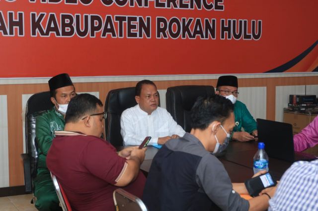 Kadis Kominfo Rohul Drs.Yusmar,M.Si Buka Secara Resmi Sosialisasi SIPD Bagi Organisasi Wartawan Se Rokan Hulu