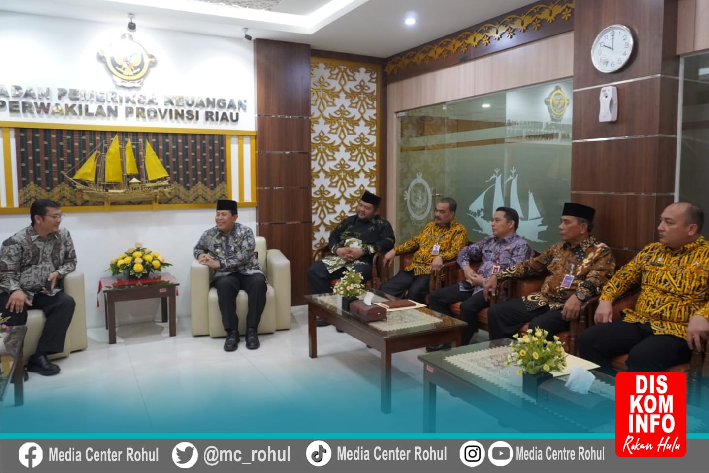 Bupati Sukiman Terima LHP LKPD 2022, Pemkab Rohul Kembali Raih Opini ...